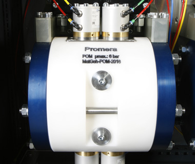 Impianto compatto con pompa dosatrice a membrana